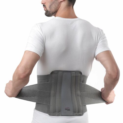 CONTOURED L.S. SUPPORT, GRIS, 1 UNITÉ