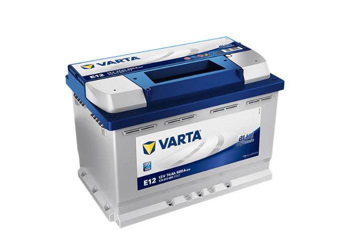 VARTA E12 L3 12V 74Ah 680A Batterie voiture -   Produits Automobile  - Industriels & EPI - SCCS MAROC